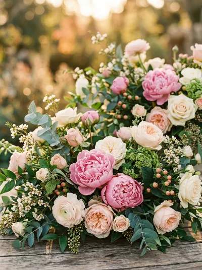 Realistic + flowers