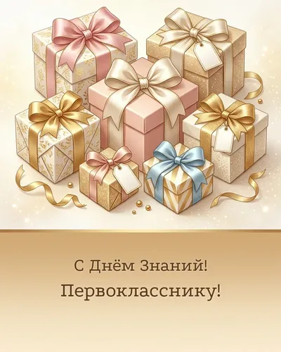 открытка для первоклассника — нежный акварельный рисунок с цветами и бабочками