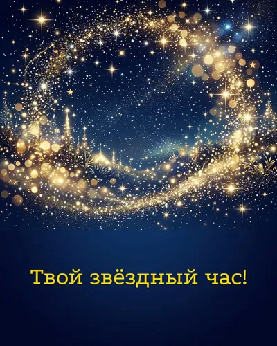 открытка — твой звёздный час!