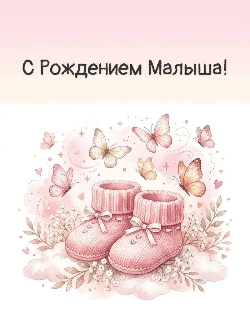 Как поздравить с рождением ребёнка: лучшие открытки и идеи | Счастья-Здоровья.рф